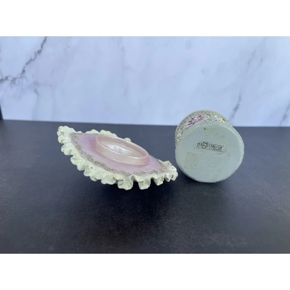 Nostalgia Miniature Hat Box Used For Rings Or Trinkets